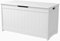 Wooden Large Children Kids Storage Bench Toy Chest -White Storage Space Toy Box Chest Ottoman Bench Foot Rest Seat for Bedroom and Living Room, 80.2 x 40 x 44.5 (White)