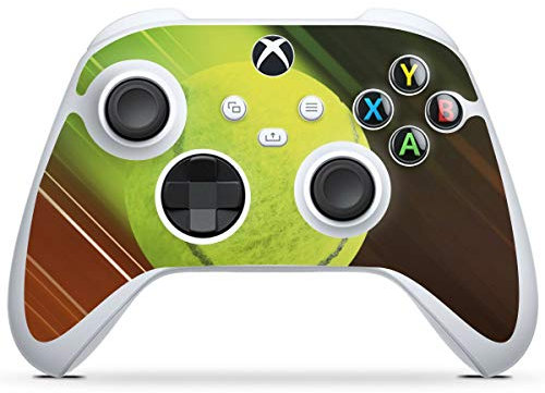 DeinDesign Skin kompatibel mit Microsoft Xbox Series S Controller Folie Sticker Tennis Ball Hobby