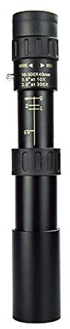 Teleskop 4K 10-300X40mm tragbares Spotting Super Telezoom Monokular teleskop tragbar für Camping Erwachsene Kinder Astronomie Geschenk Spielzeug