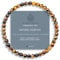 SIMPLÍ BASIC Natural Tiger Eye Healing Gemstone Bracelet 4mm Bead | Luck | Decision Maker | Remove Negative Energy | Anxiety Bracelet | Inc Gift Box