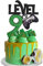 Level 9 Game Birthday Cake Topper - Video Game Boy's 9th Birthday Level Up Party Cake Supplies - Game On Winner Gaming Party Dekoration