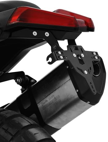 ZIEGER Pro kurzer Kennzeichenhalter Schweizer Nummernschild kompatibel mit: Aprilia Tuareg 660