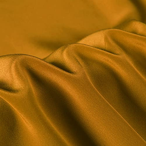 CISULI 100 % Seide Crepe De Chine 12 Momme Breite 140 cm Kleid Futter Stoffe Meterware Solid (70)