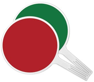 PALETTA MOVIERE POLISTIRENE ROSSO/VERDE CM 31X51 cf. 4 pz.