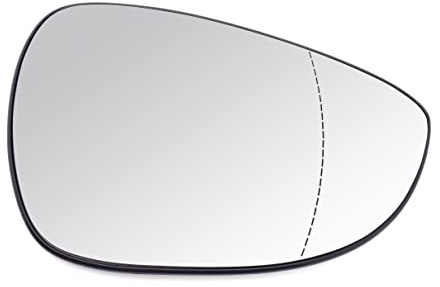 BSSTORE Piastra Vetro Specchio Retrovisore per Fiesta Mk7 2008-2017, B-Max dal 2012 Asferico Riscaldabile (Destro - Lato Passeggero)