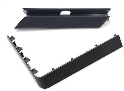 VKMKV 5 Stück for PS4 Slim Festplattenabdeckung Tür HDD Festplattenschacht Steckplatzabdeckung Kunststoff Türklappe for PS4 Pro Konsole Gehäuse Fall (Color : Pro Black)