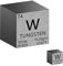 2 Stück Wolfram-Würfel, reines Metall, hochdichte Elementwürfel, Metalldichte Würfel für Elementsammlungen, Labor. Kreative Geschenke für Lehrer, Wissenschaft