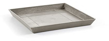 Ecopots Pflanzkübel quadratisch 43x43cm UV-beständig recycelte Materialien robust für Innen- und Außenbereich