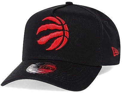 New Era Toronto Raptors Black 9Forty A Frame Snapback Cap