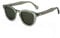 XLAB 8004 Sonnenbrille im Moscot-Stil, Unisex, 50mm, Grün/grüng15