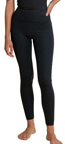 Girlfriend Collective Women's Rib Sports Leggings, High-Waist Yoga and Sports Leggings