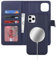 Zouzt for iPhone 11 Pro Max 6.5 Inch Detachable Wallet Case with Card Holder for MagSafe, Premium PU Leather 2 in 1 Flip Folio Book Magnetic Stand Protective Phone Cover - Blue