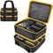Steadtep Large Battery Storage Bag for DEWALT/for Milwaukee 20v/ 18v/ 12v Battery &Charger, Tool Batteries Carrying Case Cover for 20V 60V 2.0/3.0/4.0/5.0/6.0/9.0-Ah Battery - Double Layer (Box Only)