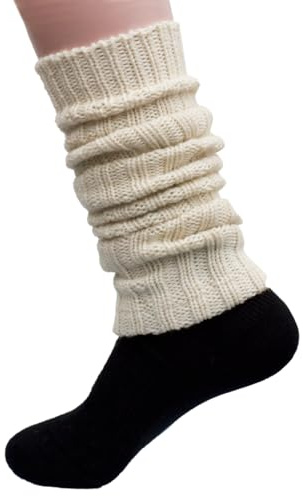Hirsch Natur, Beinstulpen, 100% Wolle (kbT)