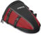 MOSISO Motorrad Hecktasche Multifunktionale wasserdichte Polyester Aufbewahrung Satteltasche, 10L Outdoor Sport Motorrad Rücksitz Leichter Tankrucksack Werkzeug Tragetasche mit Schultergurt,Rot