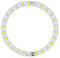 Aluminium Substrat Ring Lichtplatte, 10W LED Ringlichtplatte mit Kalter und Warmer Beleuchtung, USB Betrieben (3 V - 5 V)