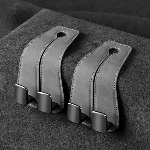 JHGFVBG 2Pcs Car Headrest Hooks, Für Lexus Auto-Organisationszubehör, Autositz Tasse Halter, Tragbare Veranstalter Inhaber Haken,A