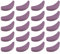 SG Store 20PCS Purple Chainsaw Sharpener Whetstone Crescent Shaped Chainsaw Sharpening Stone Replacement Grinder Tools for Chainsaw Teeth Sharpener