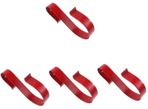 SUPVOX 4pcs Sturdy Ring Hanger Multi-use Pool Equipment Hook for Safety Organization