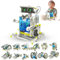 Solar Roboter Kit, Solar Roboter Geschenke, 12-in-1 DIY Bauspielzeug Angetrieben durch Solarenergie, Solar Roboter Kinder Spielzeug für 8-14 Jährige Jungs Konstruktionsspielzeug Spielzeug, Geburtstag