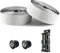 ROCKBROS Lenkerband Rennrad, 2 Rollen Rennrad Lenkerband, Super Lang 220cm und Dicke 3mm, Griffband Selbstklebend für MTB Gravel und Urban Cycling, Weiß