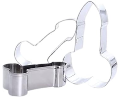 Metallkekse -Set, 3pcs Edelstahlkeks Keks Fondant Backform, DIY Penis -Konditoren zum Backen