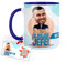 Kembilove Taza Personalizada para Jefes con Caricatura | “¡El Mejor Jefe!” + Nombre | Regalo Divertido y Original para el Trabajo | Cerámica 330ml Apta Microondas y Lavavajillas