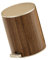 Wilgure Mülldose Holz Look Müllbehälter Versiegelte Mülleimer Mit Deckel Mit Großer Kapazität Für Entsorgungsfamilien Und Büros 9l/12l