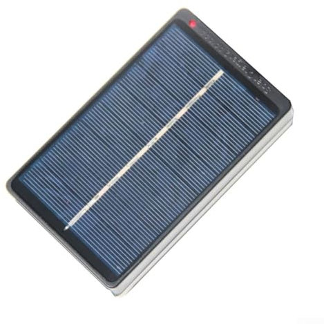 Solar Battery Charger, Solar Charger for AA and AAA Batteries 1W 4V, for Camping and Hiking Enthusiasts