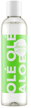 LOOVARA Gleitgel Ole Ole Aloe 300ml – Natürliches medizinisches Gleitmittel auf Wasserbasis mit Aloe Vera | Premium Intimgel für Paare & Singles