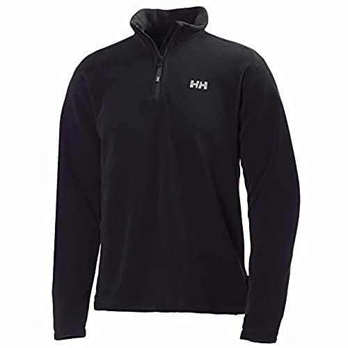 Herren Helly Hansen Daybreaker 1/2 Zip Fleece, Schwarz, 2XL
