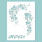 Zita's Creative Schablone - Grapes. Schablone, Stencil