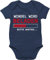 Body Junge Mädchen - Sprüche - Windel wird beladen bitte warten I Nachwuchs Geschenk Baby Geschenk werdende Eltern - 3/6 Monate - Navy Blau - geschenke zur geburt babymode witzig spruch geladen
