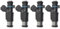 SCSN Lot de 4 injecteurs injecteurs 1984.E0