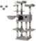 FEANDREA Cat Tree, XXL Cat Condo, 164 cm, Light Grey PCT087W01