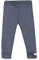 Dilling Leggings für Babys aus Bio Wolle & Seide Blau meliert 86