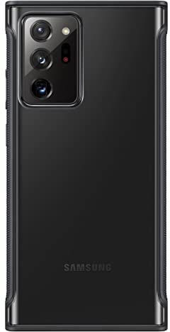 Samsung Official Galaxy Note 20 Series Clear Protective Cover (Black, Note 20 Ultra)