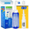 3 mezclas de enjuague nasal + olla Neti | Botella de lavado de nariz de 300 ml + pulverizador nasal con bolsa de almacenamiento impermeable