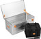 ALUBOX B140 Alukiste 140 Liter Aluminium Transportbox Promo inkl. alubox Picknick Kühltasche schwarz