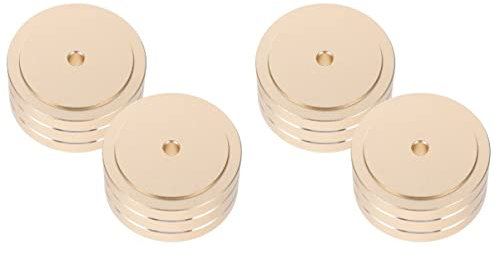 4 Stück Stoßdämpfende Pads Basis Des Lautsprecherkegels Lautsprecherisolationsspitze Lautsprecherhalterungen Lautsprecher-isolationspad Untersetzer Audio Gummi Hifi Unterlegscheibe
