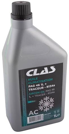 Huile climatisation pag 46 1l + traceur - r134aHuile climatisation pag 46 1l + traceur - r134a - CO 6149 - CLAS Equipements