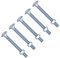 TERF® M6 X 35mm Cup Square Carriage Bolt and Nut M6 (6mm) X 35mm Coach Bolts with Hexagon Nuts - Pack of 20