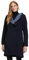 Gil Bret Damen Wolljacke mit Kapuze Dunkelblau,36