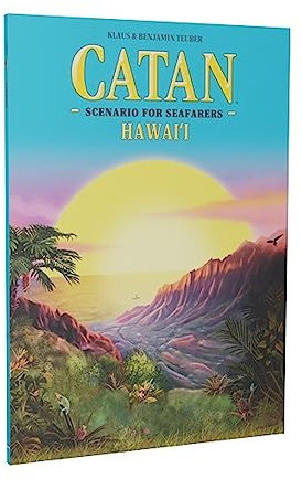 CATAN Studio CATAN Hawaii Szenario, Brettspiel, ab 10 Jahren, 3–6 Spieler, 75 Minuten Spieldauer