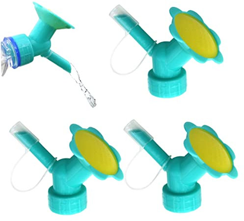 Bouchon Sprinkler Double Tête Bouteille Arrosage du Bec De Bouteille De Bouteille De Bouteille Supérieure De Bouteille pour Le Jardin Outil 4pcs