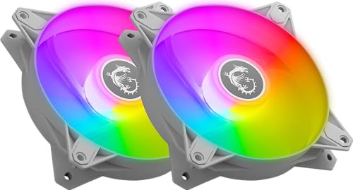 MSI MPG F120 ARGB-2W- 1200 RPM, 1200 mm, ventiladores ARGB Anit-Vibration