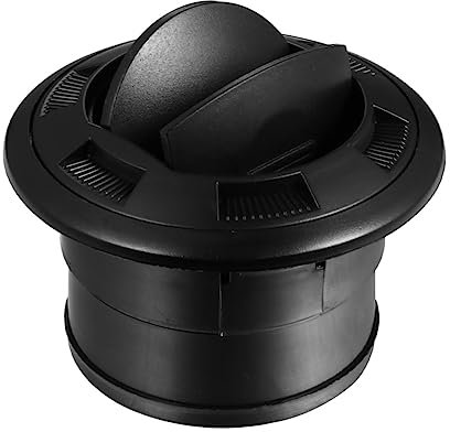 ibasenice Runder Klimaanlagen-luftauslass Für Wohnmobile Und Caravans Aus Installieren Langlebig Und Abriebfest Befestigungsschrauben