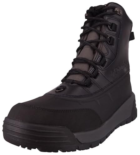 Columbia Bugaboot Celsius, Stivali da neve Uomo, Black/Shark 2024 , 44 EU