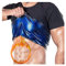 XUEBIN T-Shirts De Sauna for Hommes, T-Shirt De Sudation en Néoprène, Sudation De Sport, Gilet Respirant, Modelant Le Corps, Entraîneur De Taille, Rehausseur De Transpiration Sauna Costume(Men,4XL)