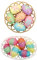 UPKOCH 12st Osterdekoration Eierschmuck Handdekor Ostereier Aufhängen Dekorativ Ostern Warnschilder Zum Schmelzen Von Wachs Ostereier Glühen Ostergeschenke Korb Preis- Schaum Requisiten
